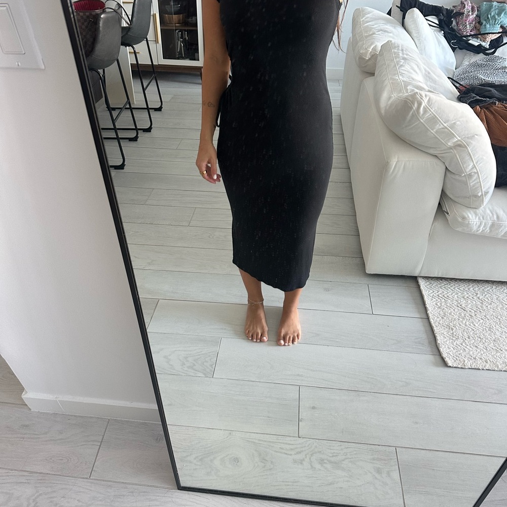 Abercrombie & Fitch Black Dress with Cutout